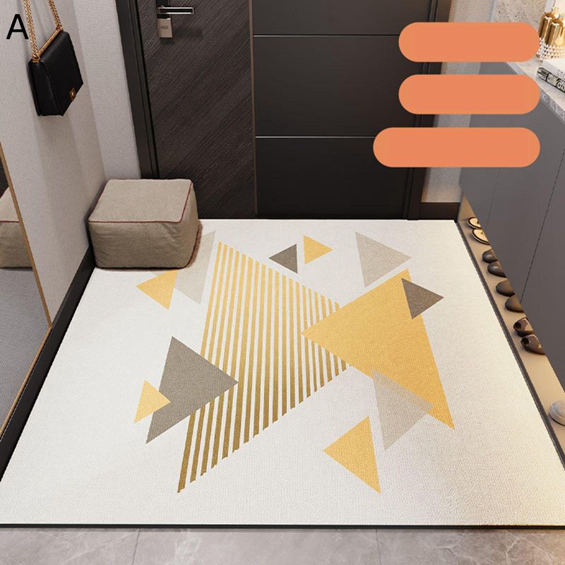 ドアマット 玄関マット PVCレザー モダン柄 フロアマット 業務用 室内・室外 泥除けマット 滑り止め 洗える カットでき インテリアマット 防臭防カビ 台所 リビング 寝室 おしゃれ