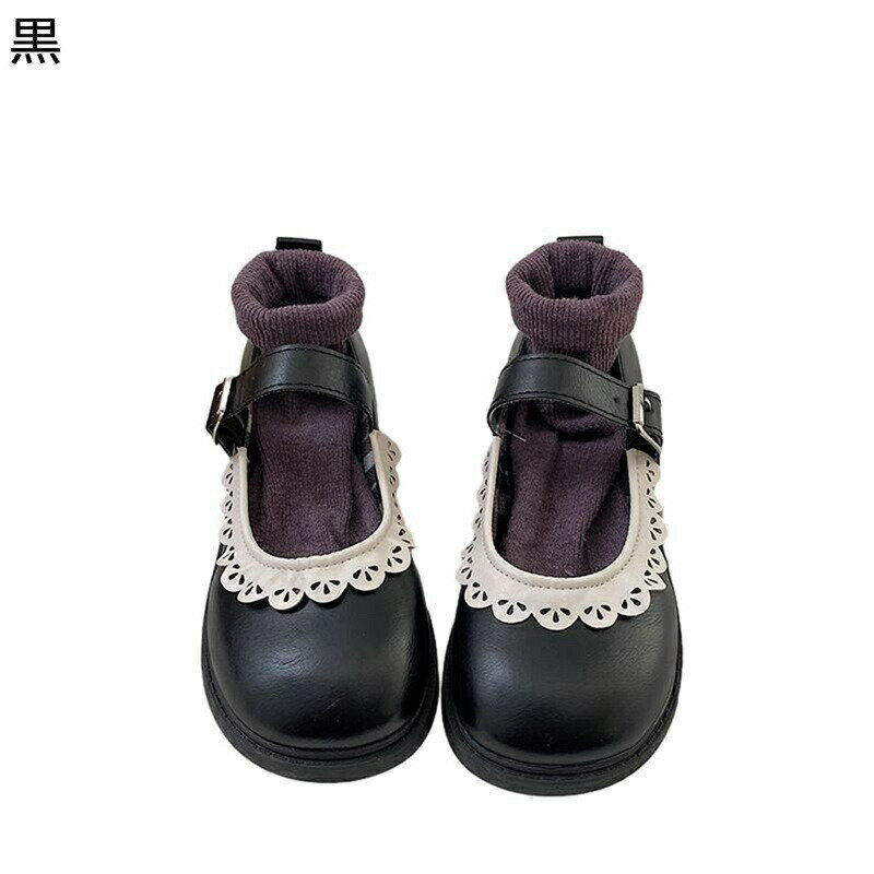 パンプス 切り替え パッチワーク フラットシューズ ぺたんこ レディース フリル ラウンドトゥ 可愛い 甲浅デザイン カジュアル フェミニン 披露宴 つま先ゆとり 走れる 滑り止め 春 夏 秋 冬