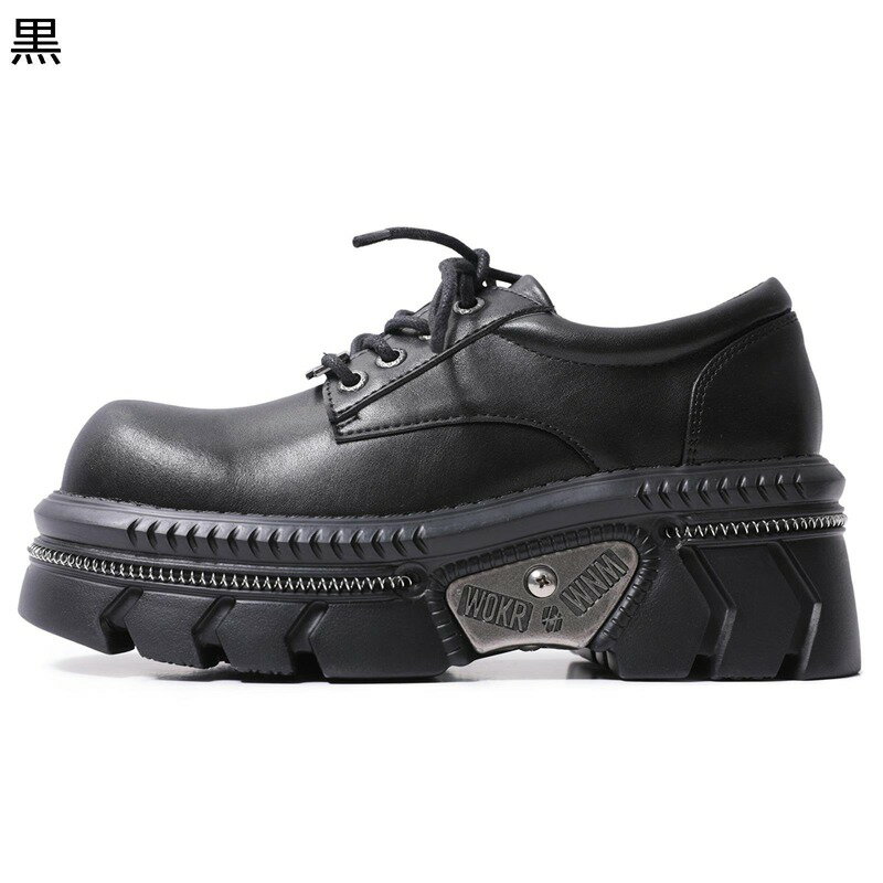 厚底靴 ゴスロリ ロリータ 厚底パンプス レディース レースアップ ローカット カジュアルシューズ サブ..