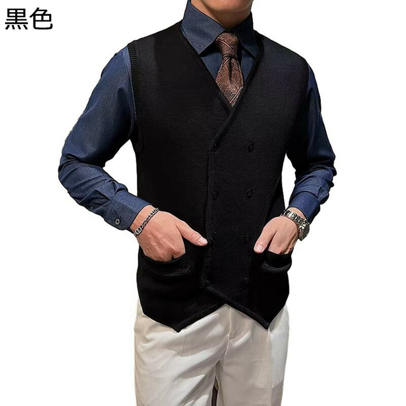 　　　 ◆◇◆人気の秘密◆◇◆ 【すっきりVネック】首回りはデコルテがキレイに見せるすっきりとしたVネック。素材感に加えリブデザインが季節感を演出します。ふわふわで、暖かい、防寒に優れております。 【重ね着コーデ】するだけで上品で清潔感のある大人なニュアンスをたっぷり演出、秋冬シーズンにも春先にも定番で使いやすいプレーンなデザインも嬉しいニットベストです。オシャレスタイルに格上げカットソーやブラウスと重ね着して着まわし抜群な一着。 【伸縮性】に優れ、手触りが滑らかなので、スーツを仕事で着る方やオフィス着にピッタリです。動きにくさを感じさせませんので、オフィスにしても外出にしても、着心地が良いニットベストです。 【シンプルデザインで簡単に抜け感を演出』Tシャツにサラッと羽織るだけでカジュアルなイメージに大人っぽさを生み出します。 コートのインナー使い等、重ね着してもお洒落で着回しのきく1枚です。 ベーシックな仕上げになっているので、細身のスキニーパンツやスラックス、デニムなどボトムも選ばず着こなせます。秋はトップスとして、冬にも重宝すること間違いないアイテムです！ 【コーデ】秋、冬、春先とロングシーズンで着ていただけます。またシンプルでベーシックなデザインのため流行に左右されることなく使えるアイテムです。デイリー使いだけではなく、デートや合コンコーデにも。帽子やハット、マフラーやストール、アクセサリーなどのアイテム次第でコーデの幅が広がります。 　　　◆◇◆注意事項◆◇◆ご覧のモニターの環境、撮影環境により実物と色味が異なって見える場合がございます。湿った状態で他のものと擦り合わせると色が移る恐れがあります。濃色品の洗濯時は、白色、淡色と分けて洗ってください。説明 ■【様々なシーンにおすすめです！】 羽織るだけでいつものコーデを上品に仕上げてくれるこの春夏秋一押しのジレベストが登場！ トップスはシャツ1枚などシンプルな着こなしになりがちなファッションもベストを一枚加えるだけでどこかオシャレな印象に。a シンプルなデザインなのでビジネスシーンからカジュアルまで様々なシーンで大活躍。 ■【メリット】 細身で清潔感のあるイメージが若々しく、 洗練された雰囲気を醸した1着！軽量で丈夫な素材は耐久性と実用性を兼ね備えです。 頑丈でリッチの生地感でファッションのレベルの上がる軽い仕上がりに デイリーカジュアルから通勤まで合わせられるキレイめのフォルムが魅力です。 ビジネスやカジュアルも幅広く使えます。シンプルで実用性の高いデザインを採用し、 混紡素材で、軽量でスムース感と高級感があり、手触りと肌触りもいい感じで、 年中快適にレイヤードスタイルが楽しめるのも魅力的！ ■【ご注意】 商品サイズは平置きで採寸していますから、1−3cmぐらいの誤差がありますのでご了承ください。ただの参考としてご利用ください。 商品写真はできる限り実物の色やサイズに近づけるよう加工しておりますが、写真を撮る時の燈光とお使いのPCモニターにより多少異なる場合がございます。 商品はしっかり検品しておりますが、細かな点で至らない場合があることがあります。サイズやカラーなどご不明な点はお気軽にお問い合わせください。 ※サイズ提案：実際に日本のサイズよりもっと小さい、ゆとりを持ちたい方は一つサイズ大きめをお勧めします。