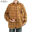 チェックシャツ 長袖 メンズ M~3XL 開襟 ボタンダウンシャツ シャツジャケット カジュアルシャツ 折り襟 春 ルーズ カジュアル スタイリッシュ 着心地良...