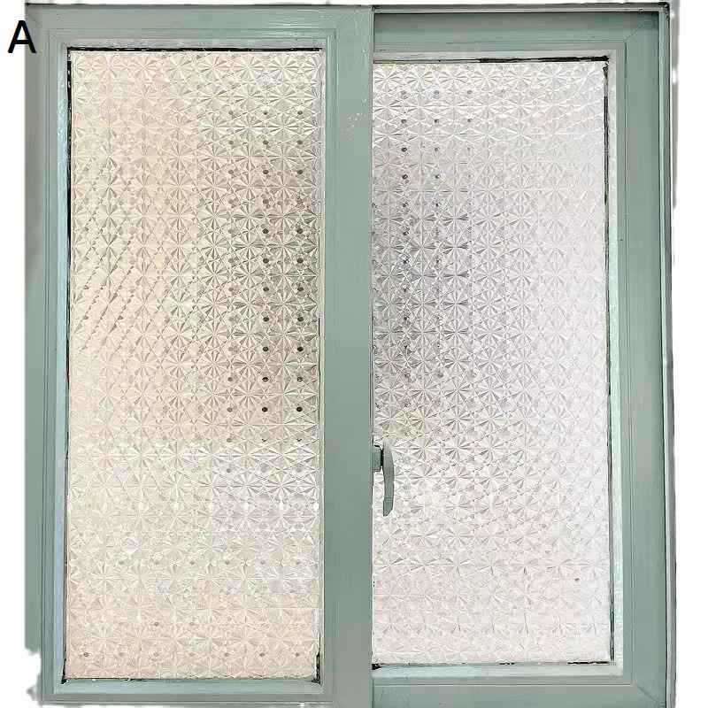 uvカット 窓フィルム 遮光 断熱 ウィンドウフィルム めかくしシート 幅45cm 貼ってはがせる すりガラス..