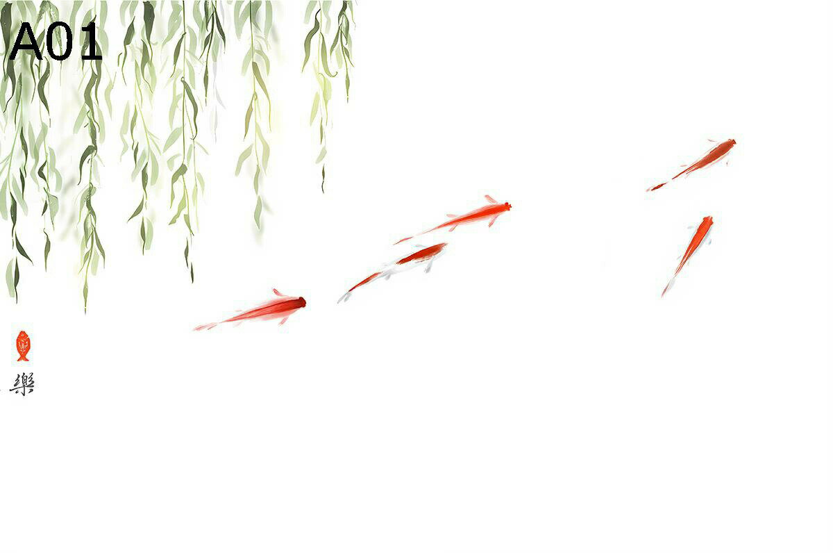 窓ガラスフィルム 中国風 鯉柄 uvカットシート 見えない 断熱 ウィンドウフィルム めかくしシート はが..