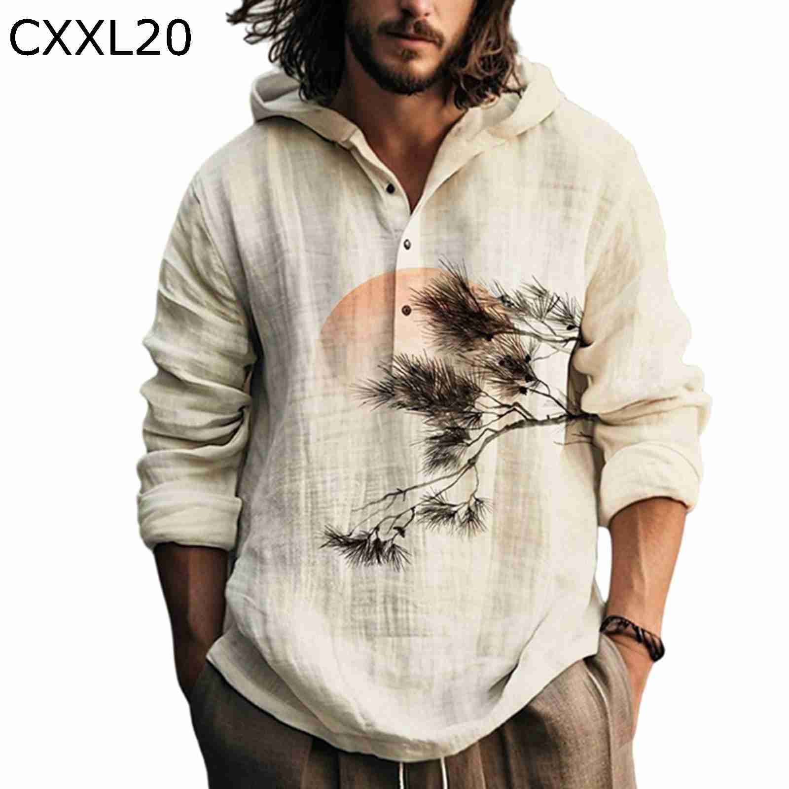 　　　 ◆◇◆人気の秘密◆◇◆ 【3Dプリント】上着長袖tシャツは前開きのスタイルやプリント柄のデザインで、リラックス感をプラスしてくれた上に、サンシャインや明るさも演出します。ポリエステルの素材で、柔軟さ、軽量さ、通気性、速乾性などに優れ、どんな動きにも体のラインに沿うようなフィット感を持ち、長時間の着用でも穿き心地が快適です。 【ゆったり】サラッとした着心地で気軽に着用できます。コーディネイトに悩まずキマル。違いを生むゆったりスタイルで他と差をつけるならまずはこれ。 【ボタンデザイン】ボタン付きのデザインで、おしゃれ感があふれる印象のコーデにプラスします。ゆとりがあり、着やすいアイテム。体にフィットしてくれる綺麗なシルエットはそのままに動きやすさを重視しています。 【カジュアル】シンプルなデザインなのでどんなコーデにも合わせ易く、色々と着回し出来る色チ買いで欲しくなる1着、様々なシーンに合うよう。重ね着や羽織って爽やかなカジュアルコーデから。長袖、短袖シャツは幅広い春夏秋のメンズのコーデが楽しめるおしゃれアイテムです。防縮加工、抗ピリング加工を施して、お手入れがしやすくなり、長く愛用できます。 【適応シーン】オシャレなデザインコーディネートしやすく、スポーツ、バケーション、リゾートウェディング、かりゆしウェア結婚式、イベント、夏祭り、ビーチウェディング旅行先のリゾートでの着用など幅広いシーンにおすすめです 　　　◆◇◆注意事項◆◇◆ご覧のモニターの環境、撮影環境により実物と色味が異なって見える場合がございます。湿った状態で他のものと擦り合わせると色が移る恐れがあります。濃色品の洗濯時は、白色、淡色と分けて洗ってください。説明 ■【様々なシーンにおすすめです！】 ?春まで長い季節に楽しんでいただける着回し力高いアイテムです。 ?季節感を感じる爽やかな物から、落ち着いたダークトーンやモノトーン調といった幅広いカラーリングをご用意。 ?肌触りで着心地の良いポリエステル素材。軽く、程よいゆとりシルエットで動きやすく、ひらひらと清涼感を演出。 ?今旬のワイドパンツやスキニーパンツと合わせても。合わせ方でキレイめコーデ、カジュアルコーデ、ラフコーデが楽しめる一枚あると便利なアイテム。 ■【ご注意】 ?素材特有の匂いがある場合がございます。そのままに開けて、（2-5日）しばらく後自然に匂いがなくなります！ ?安心サービス：万が一商品が問題あるなら、すぐにご連絡ください, 必ず満足できるアフターサービスを提供いたします。