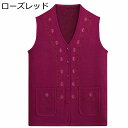 花刺繍ベスト シニアファッション 薄手 婦人服 レディース 前開きボタン ポケット付 ブラウス チョッキ トップス カジュアル お誕生日プレゼント 敬老の日 マ...