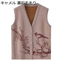 前開きベスト 高齢者洋服 Vネック レディース ノースリーブ カーディガン 柔らかい 保温 チョッキ 前開きボタン ブラウス 羽織り カジュアル 母の日ギフト ...