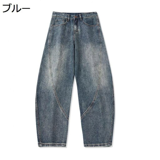 デニム バギーパンツ メンズ ヴィンテージ ジーンズ ワイドパンツ ルーズ デザイン性 S-4XL 大きいサイズ ゆったり Gパン おしゃれ ハイストリート ストリートモード 着痩せ 秋冬 男女兼用 デニム バギーパンツ メンズ ヴィンテージ ジーンズ ワイドパンツ ルーズ デザイン性 S-4XL 大きいサイズ ゆったり Gパン おしゃれ ハイストリート ストリートモード 着痩せ 秋冬 男女兼用