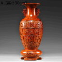花瓶 木製 花器 高さ15cm 彫刻 ウッドフラワーベース フラワーポット インテリア ドライフラワー 花器 造花 一輪挿し ヴィンテージ アンティーク 置物 フラワーベース 花入れ 玄関 飾り プレゼント