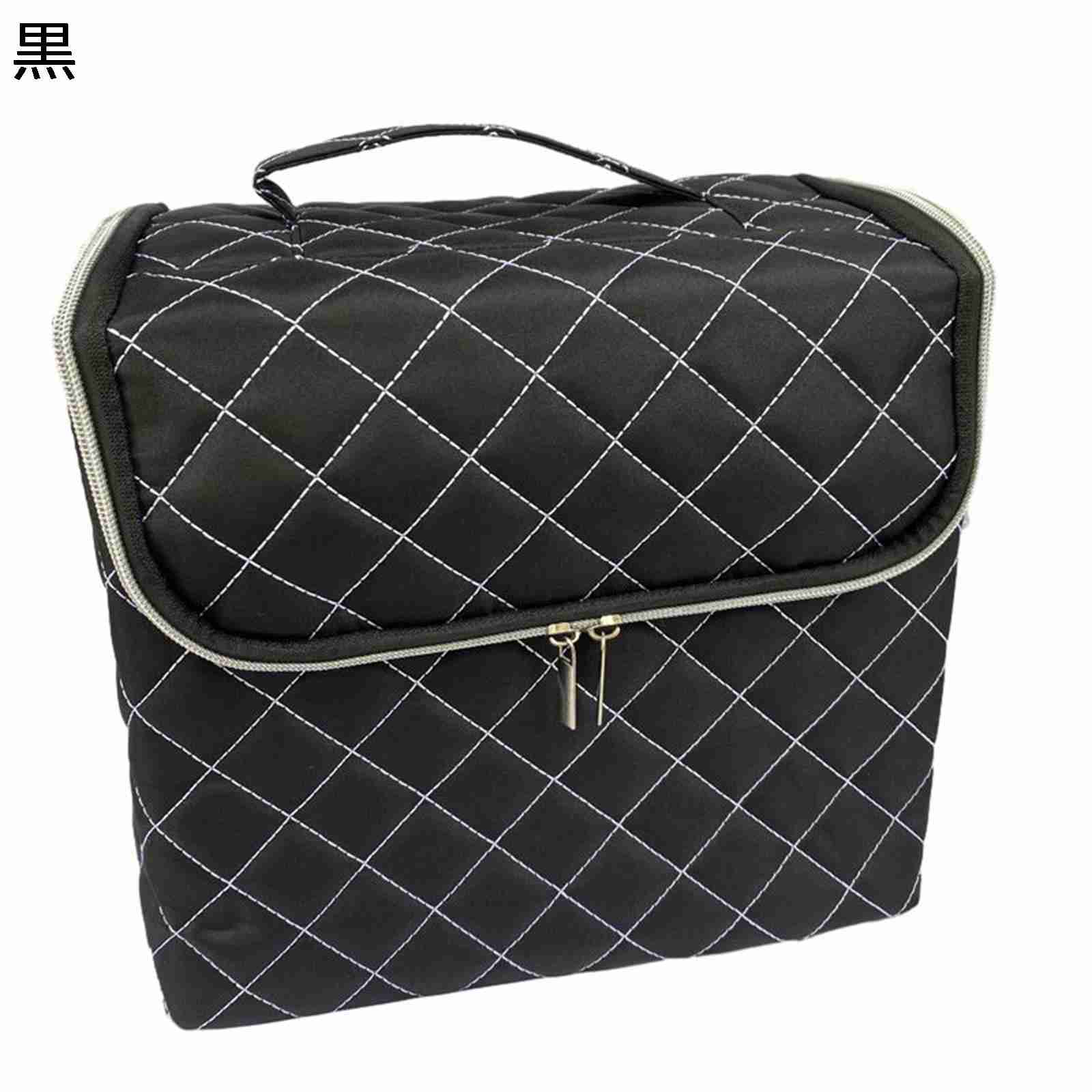 コスメボックス アーガイル柄 メイクケース コスメ収納 化粧品いれ 引き出し式 メイク用品 化粧品入れ 道具 美容 贈り物 母の日 お返し 旅行出張用 便利 防...