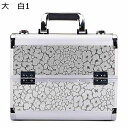 メイクボックス メイク用品ボックス コスメ収納 化粧品入れ 化粧品収納ボックス コスメボックス 化粧ボックス 化粧品いれボックス 多機能 大容量 持ち運び便利 ...