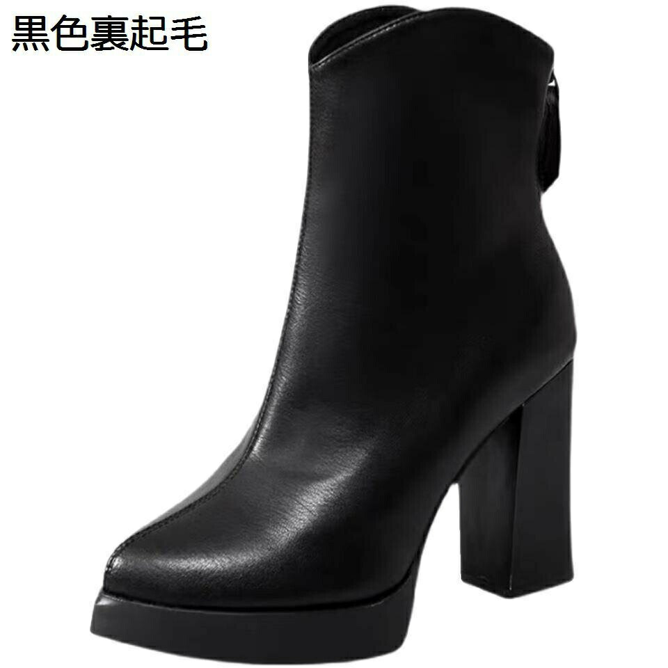 11cmヒール レディース アンクル丈 ショートブーツ バックジップ 袴用ブーツ 合成皮革 細身 美脚 秋用 ポインテッドトゥ おしゃれ 防滑 ソフト かわいい 前厚 カジュアル 通勤 通学 OL デート リーガル