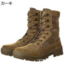 コンバットブーツ メンズ サバゲー ブーツ タクティカルブーツ 編み上げ ショートブーツ 防水 軍靴 秋用 ウィンター コンフォート 軽量 通気性 男性用靴 登山 トラベル スエード ナイロン 牛革