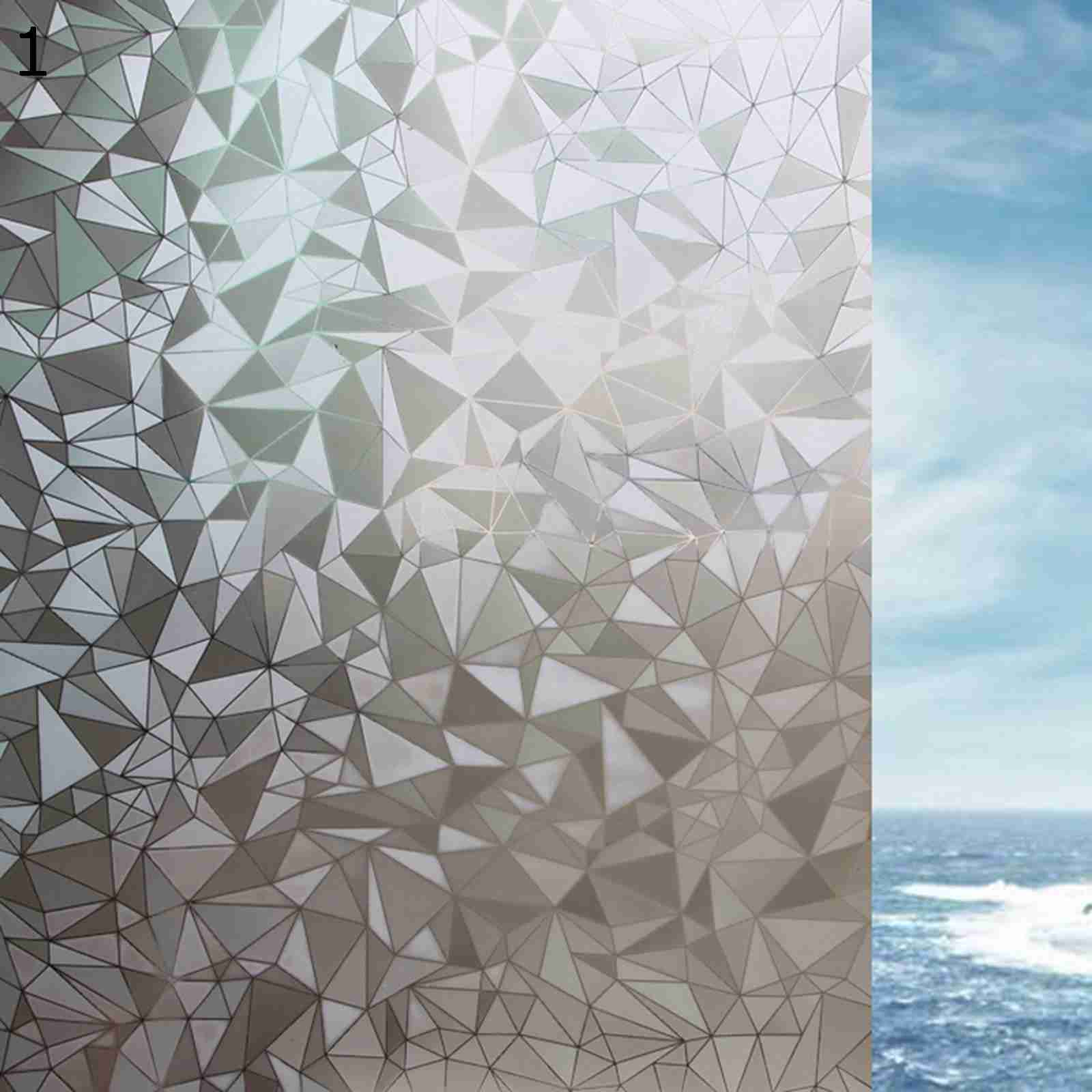 虹色の輝き 窓ガラスフィルム めかくしシート キラキラ スモークフィルム すりがらす目隠しシート 窓飾りシート 窓用 外から見えない 遮光 はがせる 水で接着 貼り直し可能 装飾 暑さ対策