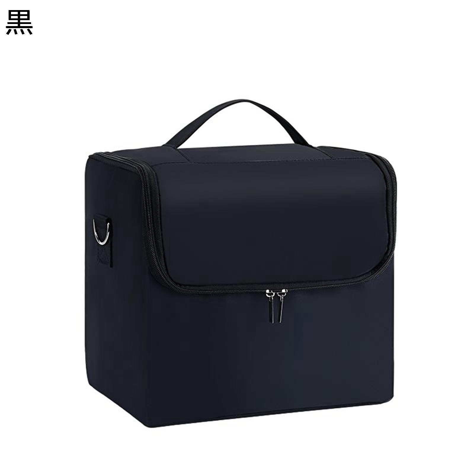 メイク用品ボックス 引出し2段 分割 コスメ収納 化粧品入れ コスメボックス 携帯便利 ファスナー 化粧ボックス 化粧品いれボックス 機能的ケース 持ち運び 軽量 携帯 お自宅 寝室 プレゼント