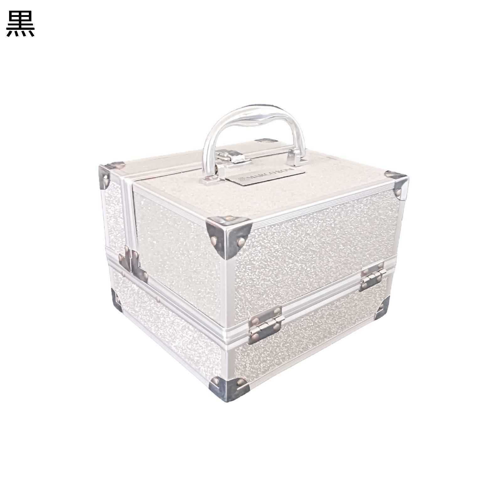 コスメ収納 化粧ボックス 化粧品収納 収納ボックス 化粧品収納ボックス 大容量ボックス 3段タイプ 手提げ 持ち運び 便利 化粧品 口紅 化粧品いれ メイク用品入れ 撥水加工 防塵