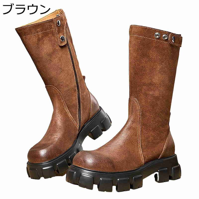 騎士ブーツ エンジニアブーツ メンズブーツ 男靴 厚底 歩きやすい ウォーキング 本革 バイクブーツ ミリタリ カジュアル 柔らかい レザー コンフォート 防臭 快適 軽量 秋冬用 冠婚葬祭