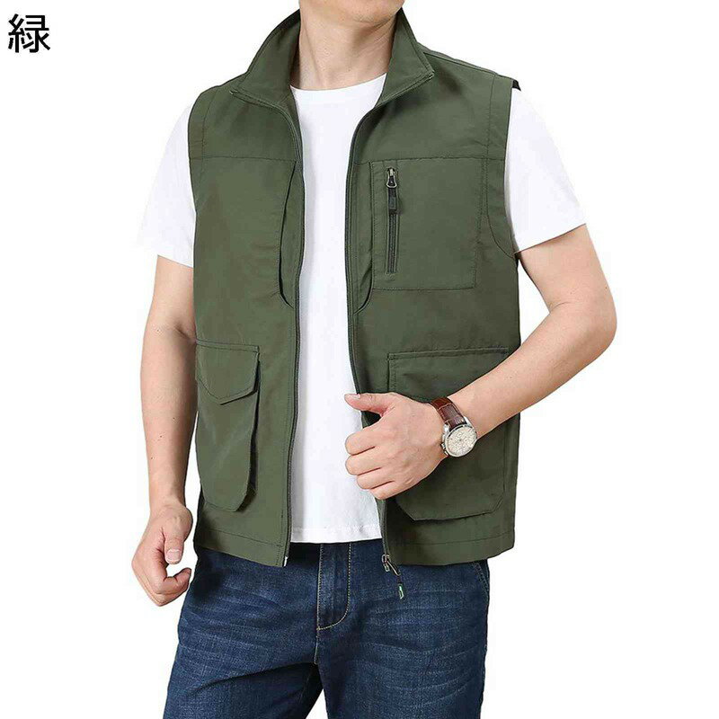 　　　 ◆◇◆人気の秘密◆◇◆ 【上質素材】優しい生地、柔らかく快適、速乾性と吸水性、簡単、裏地の中空のデザインを選択すると、涼しく快適に感じられます 。 【マルチポケット】着用可能なマルチポケットのユーティリティベスト、マルチポケットデザ...