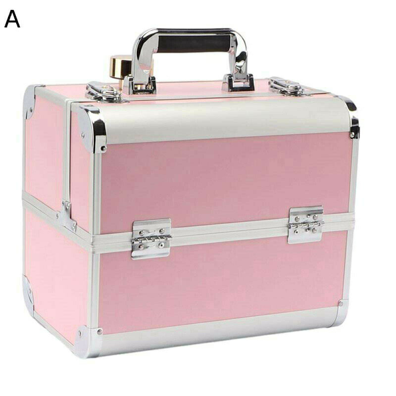 化粧箱 メイクアップケース 折り畳み式 3層折り 化粧品入れボックス コスメ収納 メイクボックス 化粧箱 女性用 携帯 持ち運び 便利グッズ 耐久性 機能的ケース 撥水加工 防塵 記念 お返し