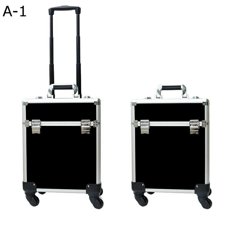 メイクボックス キャスター付き 大容量 化粧箱 メイクアップケース 化粧品入れボックス 化粧ボックス メイク用品 美容師用 スーツケース型 携帯便利 持ち運び 便利 耐久性 多機能 撥水加工