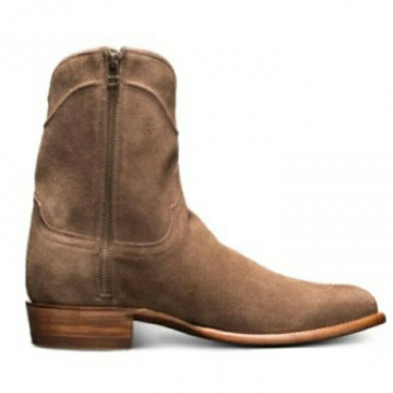 ショートブーツ ローヒール 大きいサイズ ミドル丈 メンズブーツ バイクブーツ ミリタリ カッコイイ カジュアル 防滑 通気 防水 耐久性 柔らか 秋冬用 雨靴 通勤通学 サラリーマン