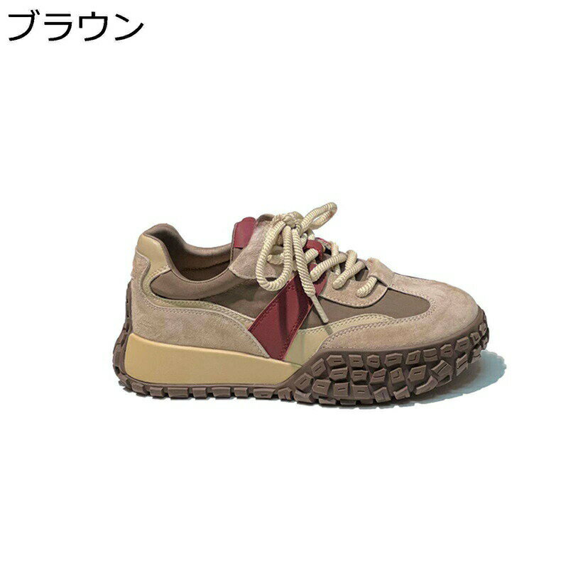 レディース 運動靴 スポーツシューズ デッキシューズ 厚底スニーカー 軽量 コンフォート カジュアルシ..