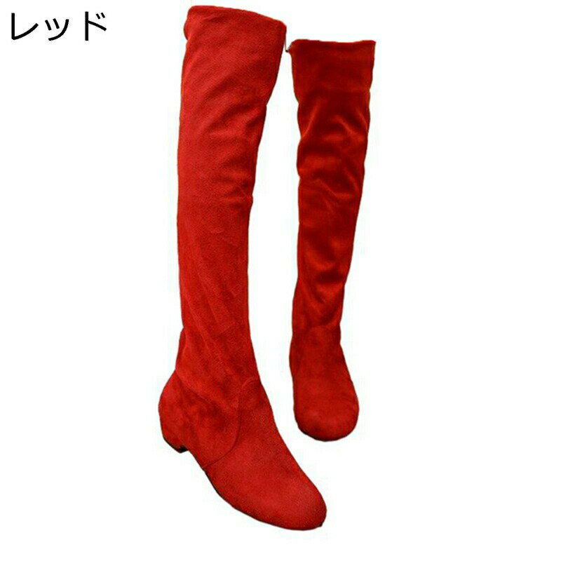 ロングブーツ 膝高 長靴 レディース 袴ブーツ スエード 折り返し 2way 足細 コンフォート 落ちにくい ローヒール おしゃれ 定番 クラシック 春秋冬 滑り止め 大きい 小さいサイズ 通勤 通学 OL デート