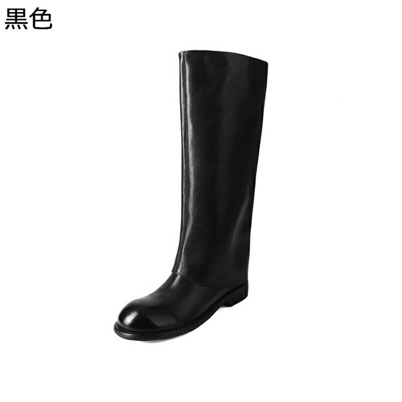 取り外し可 2way ロングブーツ 膝高 長靴 レディース 本革 サイドゴア 焦がし 袴ブーツ チェルシーブーツ 短靴 細見え 履きやすい 着回し 秋冬 防滑 大きい 小さいサイズ リーガル フォーマル オフィス