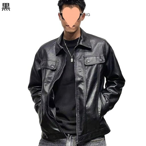 オートバイジャケット 革ジャン メンズ ライダースジャケット 防風 撥水 PUレザージャンバー ブルゾン ショート丈コート 皮革ジャンパー 着心地良い 通気 コーディネート フライトジャケット