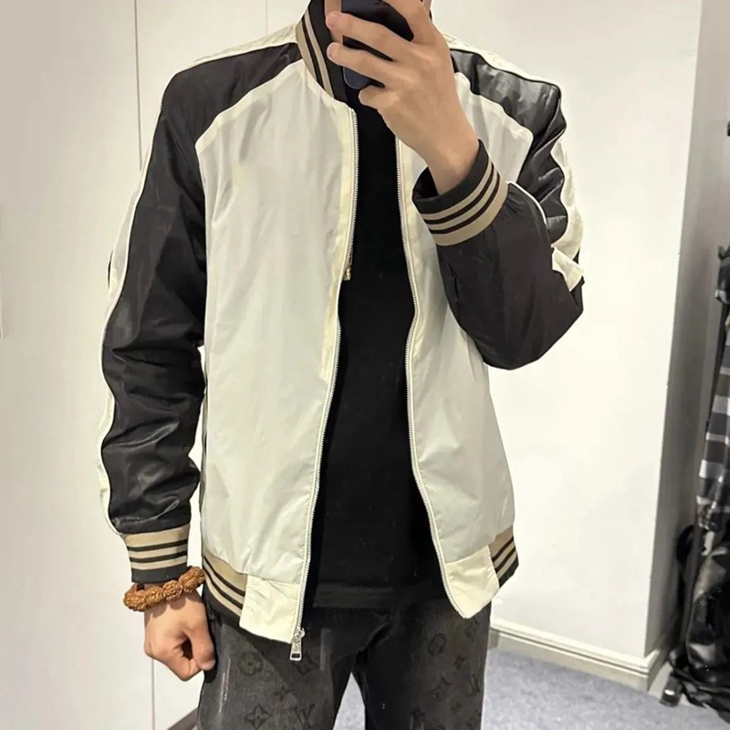 スタジャン メンズ べスボールジャケット ジャンパー パッチワーク カジュアル 野球服 スタジアムジャンパー ヴァーシティ アメカジ 防寒防風 ゆったり ブルゾン 春秋着 レトロ ヒップホップ