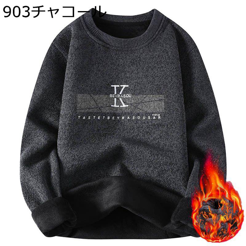 秋冬 丸首 長袖 Tシャツ 暖かい 保温性 プルオーバー トレーナー パーカー 厚手 韓国風 フイット 裏起毛 耐摩耗 柔らかい 快適 青年 カジュアル ファッション 旅行 パーティー 普段着