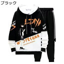 ジャージセット 上下セット メンズ トレーナー 秋冬服 切り替え ゆったり 長袖 トップス スウェット 保温性 暖か プルオーバー ロングパンツ 個性 カジュア...