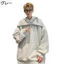 パーカー メンズ ハーフジップ ボリュームネック プルオーバー 秋服 大きいサイズ 長袖 トレーナー 防寒 暖かい 襟付き ベーシック 柔らかい カンガールポケット 通学 運動 アウトドア 原宿 アウター