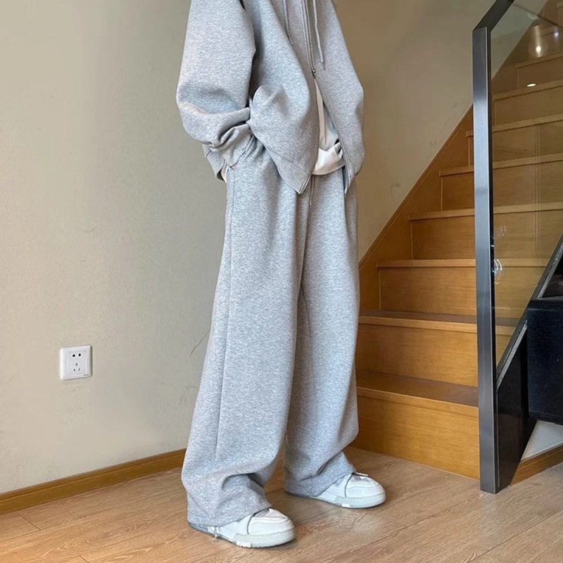 ジャージセット 2点セット メンズ トレーナー ジップアップ フード付 秋冬服 ゆったり 長袖 トップス スウェット 保温性 暖か プルオーバー 伸縮性 ロングパンツ お洒落 運動 部屋着 スポーツウェア