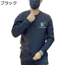 Tシャツ プルオーバー パーカー トレーナー 春秋 長袖 綿100% 青年 笑顔 プリント ストリート カジュアル 大きいサイズ クルーネック 通気性 吸汗速乾 汗染み防止 上着 個性 ゆったり オシャレ