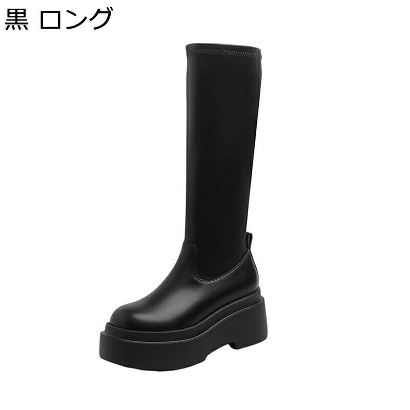 ショートブーツ ショート レディース ハイヒール 短め 短靴 ジップ 太ヒール ラウンドトゥ 厚底 身長アップ 秋冬靴 滑りにくい 走れる 屈曲 楽ちん 美脚 スリム 女性用 防水