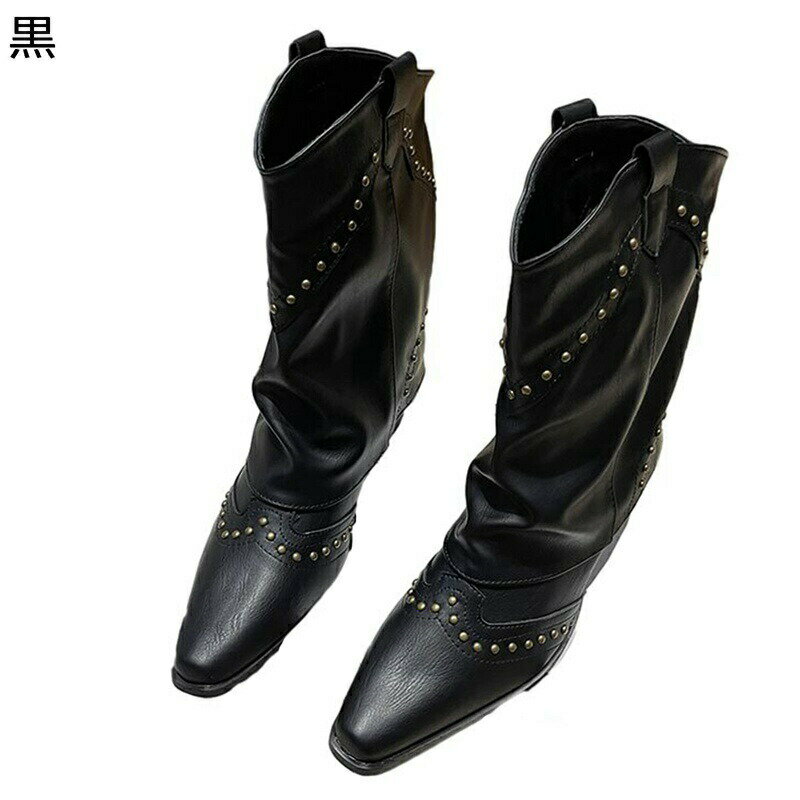 ショートブーツ 真珠 ドレープ くしゅくしゅ パール レディース ミドルヒール カジュアルブーツ 粗いかかと ポインテッドトゥ 短靴 安定感 耐磨耗 防滑 おしゃれ 柔軟 屈曲 日常 普段使い