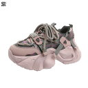 レディース 厚底靴 スニーカー ウォーキングシューズ 運動靴 スポーツシューズ 滑り止め 軽い 柔らか ランニング ウォーキング トレッキング ジョギングシューズ 透気性 春夏秋冬 街着 通勤通学