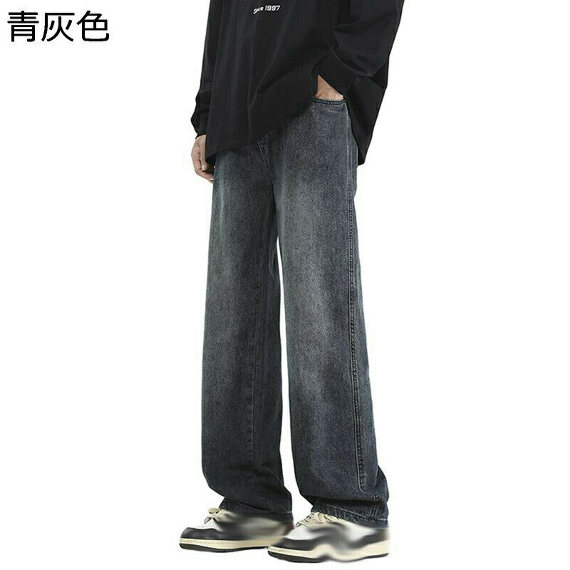 メンズ Gパン ジーンズ デニムパンツ 両サイドポケット ゆったり ワイドパンツ シンプル カーゴパンツ カジュアル ファッション 軽量 薄手 通気性 吸汗速乾...