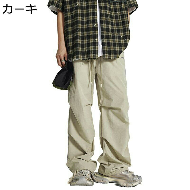 カーゴパンツ ワークパンツ メンズ チノパン 春秋用 大きいサイズ マルチポケット カーキ 黒 ファッション カジュアル ルーズ 着痩せ コーディネイト ナチュ...