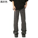 デニムパンツ メンズ ジーンズ M-5XL 春秋 サイドジッパーデザイン フレア 大きいサイズ ベーシック カジュアル 流行 トレンド おしゃれ 前開き 快適 ...
