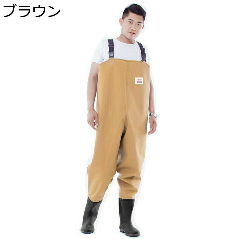 ウェーダー ラジアルソール 厚底 ヒップブーツ 大人用 防滑 チェストハイウェーダー 作業靴 胴付きずぼん 完全防水 ゆったり ずり落ち防止 透湿 フィッシングウェーダー 漁業用 田植え 水産業