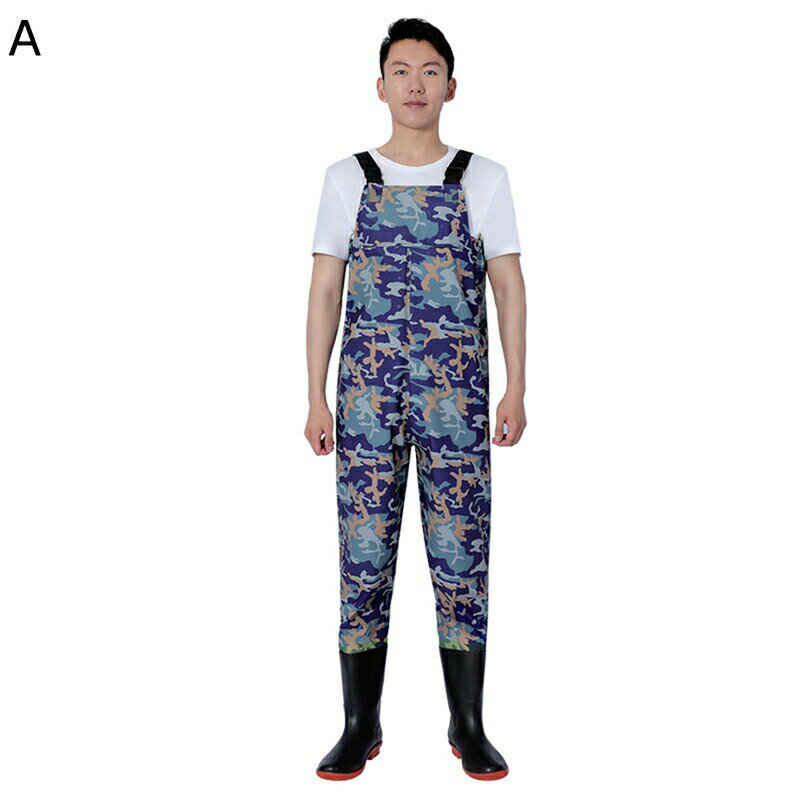 チェストハイウェーダー ウェーディングシューズ ラジアルソール 胴付き長靴 フィッシング ロングレインブーツ ショルダーベルト 胴長 調節可能 作業靴 農業 土木 防災 防水 ロングブーツ 防撥/防風/防汚