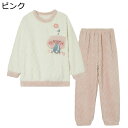 もこもこパジャマ レディース ルームウェア 婦人パジャマ 2着セット 萌え萌え 可愛い プルオーバー 長袖 長ズボン フランネル クルーネック 秋冬 ふわもこ あったか 柔らかい肌触り お風呂上がり お洒落 部屋着(4)
