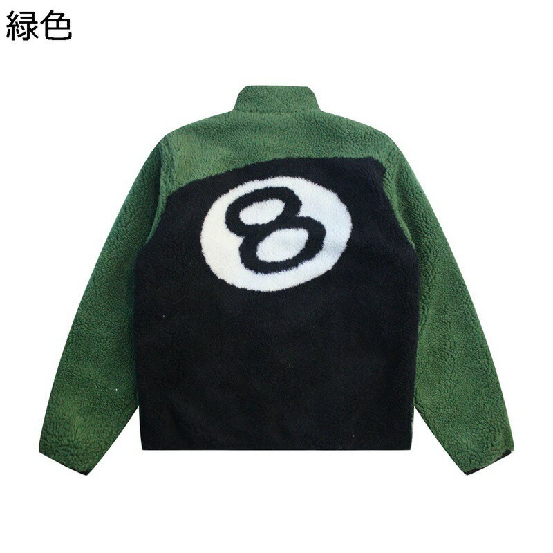 ジップアップジャケット メンズ メンズ ボアフリース 面白い オリジナル 秋服 冬着 ブルゾン ウインドブレーカー 切り替え カップル 恋人 お揃い 綿ジャケット アウター 防寒着 保温