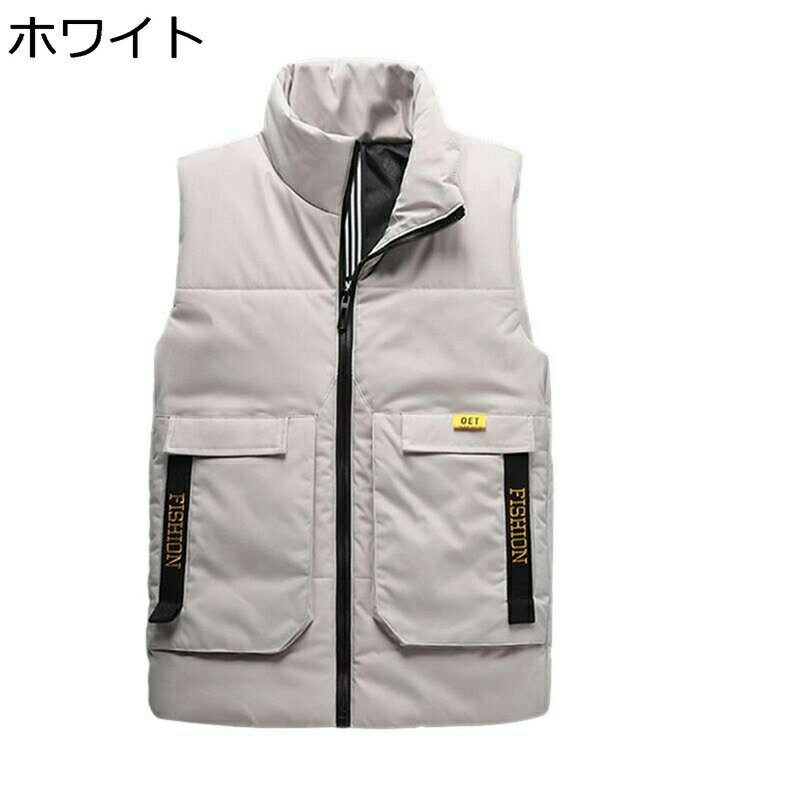 　　　 ◆◇◆人気の秘密◆◇◆ 【素材】表地にはポリエステル素材を採用。中にはたっぷりと中綿を入れることでボリューム感と暖かさをプラス。それでいて軽量なので、気軽に羽織ることができます。 【デザイン】首周りをスタイリッシュに見せ、首をしっか...