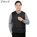 ダウンベスト メンズ 秋冬 保温 軽量 インナーベスト 無地 薄手 ボタン カジュアル 厚手 防寒対策 暖かい スリム 父 高齢者 プレゼント 冬物 通勤 通学