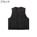 ダウンベスト メンズ インナーベスト 軽量 冬 秋 丸首 レトロ キルティング 和風 無地 ファスナー カジュアル 薄手 防寒 保温 暖かい 高齢者 プレゼント...