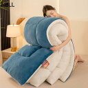 掛けふとん 毛布と掛け布団カバー両用タイプ 掛けぶとん キルティング加工 セミダブル シープボア調 厚手 冬 寝具 もこもこ あったか 吸湿速乾 洗える 静電防...