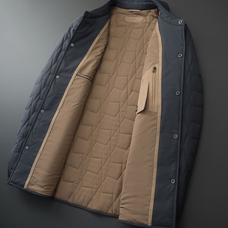 中綿ジャケット メンズ 中綿入れコート ブルゾン 綿服 あったかい 秋 冬 ダウンアウター キルティング ワイド ショート丈 ライトアウター カジュアル サイドポケット 通勤通学 着回し レトロ