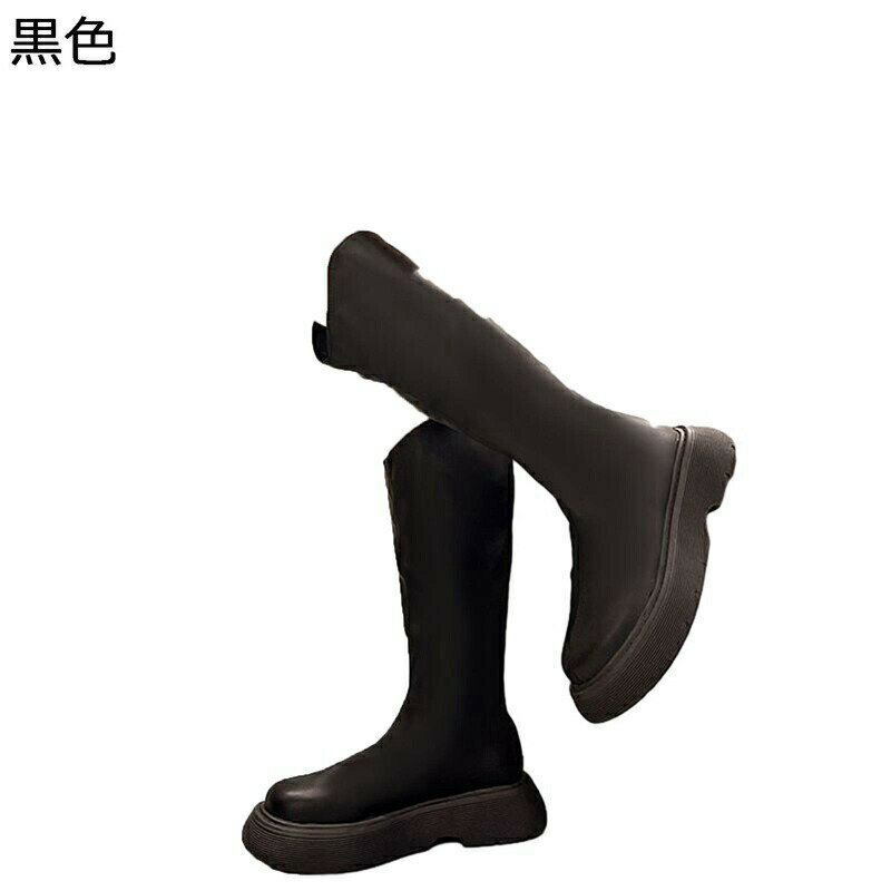 ロングブーツ 騎士ブーツ ショートブーツ Vカット 厚底 レディース フェイクレザー ニーハイブーツ セクシー 撥水 落ちない シンプル 秋冬靴 バックジッパー カジュアル 雨靴 通勤通学